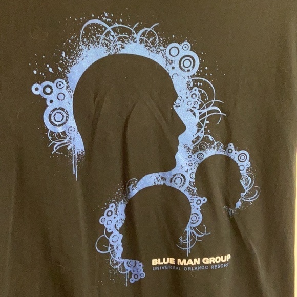 Vintage Universal Studios Blue Man Group Tee Shirt - Picture 3 of 8